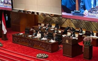 DPR RI Sahkan RUU Pengelolaan Ruang Udara dan Lantik Anggota Lembaga Negara dalam Rapat Paripurna ke-9