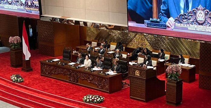 DPR RI Sahkan RUU Pengelolaan Ruang Udara dan Lantik Anggota Lembaga Negara dalam Rapat Paripurna ke-9